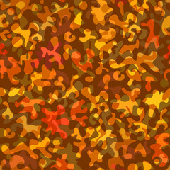 Abstract pattern. Autumn fall seamless background.