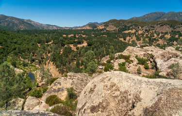 Fototapeta na wymiar Los Padres National Forest, California