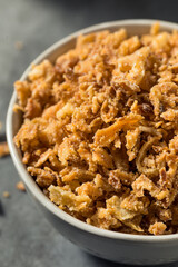 Homemade Organic Crispy Fried Onions
