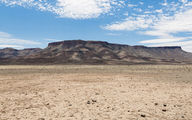 semi desert landscape 