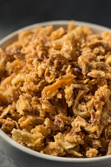 Homemade Organic Crispy Fried Onions