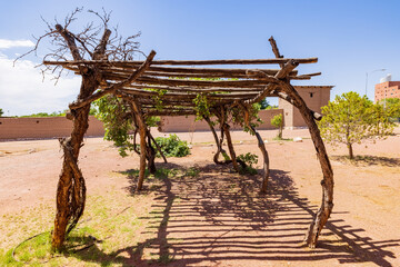 Sunny view of the Old Las Vegas Mormon Fort State Historic Park