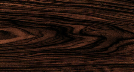 Abstract dark brown crown cut walnut wood veneer texture high resolution