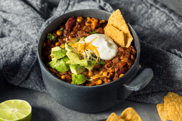 Homemade Hearty Turkey White Bean Chili