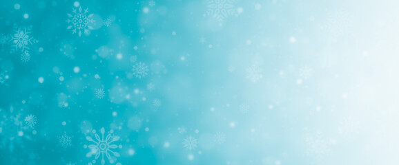 Naklejka na ściany i meble abstract blue background with Christmas background