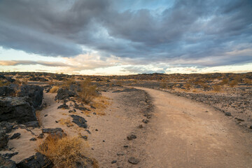 Amboy Crater in South Eastern California