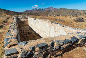 Ruins at Fort Bowie National Historic Site in southeastern Arizona