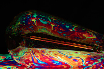 Fototapeta premium Colourfull Bulb wallpapers