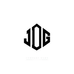 JDG letter logo design with polygon shape. JDG polygon logo monogram. JDG cube logo design. JDG hexagon vector logo template white and black colors. JDG monogram, JDG business and real estate logo. 