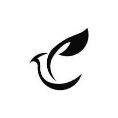 bird leaf logo