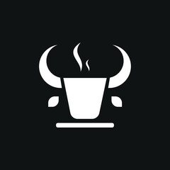 bull coffee logo