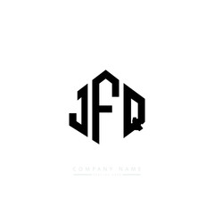 JGQ letter logo design with polygon shape. JGQ polygon logo monogram. JGQ cube logo design. JGQ hexagon vector logo template white and black colors. JGQ monogram, JGQ business and real estate logo. 