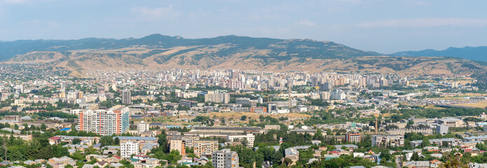 Residential buildings in the city of Tbilisi