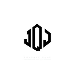 JQJ letter logo design with polygon shape. JQJ polygon logo monogram. JQJ cube logo design. JQJ hexagon vector logo template white and black colors. JQJ monogram, JQJ business and real estate logo. 