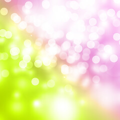 Obraz premium Abstract bokeh light and blurred light on a colorful background