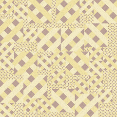 Abstract Geometric Pattern generative computational art illustration