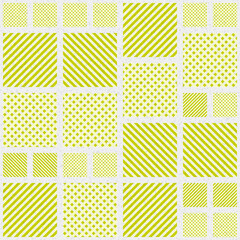 Abstract Geometric Pattern generative computational art illustration