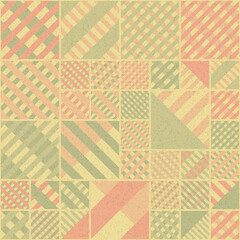 Abstract Geometric Pattern generative computational art illustration