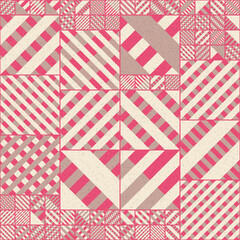 Obraz premium Abstract Geometric Pattern generative computational art illustration