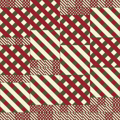 Obraz premium Abstract Geometric Pattern generative computational art illustration