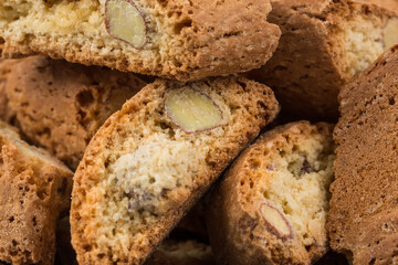 Cantuccini alla mandorla, italian cookies
