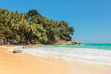 Exotic tropical beach.