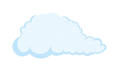 blue cloud icon