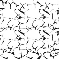 Rough black and white texture vector. Distressed overlay texture. Grunge background. Abstract textured effect. Vector Illustration. Black isolated on white background. EPS10