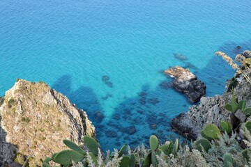 Capo Vaticano – Particolare della scogliera dal belvedere