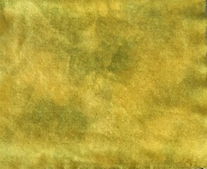 Yellow Dyed Cotton Fabric Texture with Splash Effect