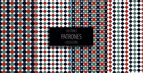 colección de patrones abstractos © Natalia