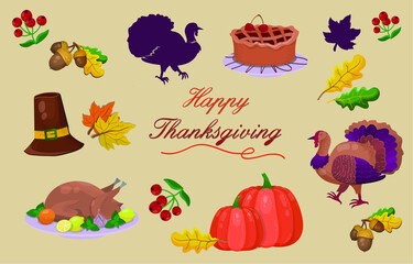 thanksgiving country set