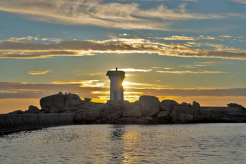 Couché de soleil pointe de Trévignon
