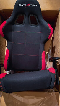 DXRACERのゲーミングチェア DXR-BKNを組み立てます。ステイホーム,おこもり消費/ネットショップで注文