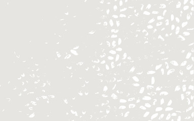 Randomly placed polka dots, hand drawn spots seamless vector pattern. Scattered big and small circles, points in various sizes. Background. Decorative black and white design tiles.