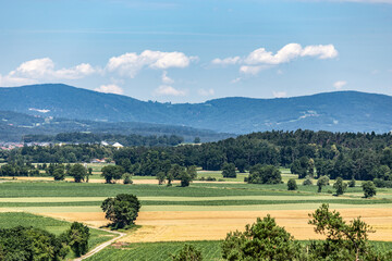 A rural landscape scenery 