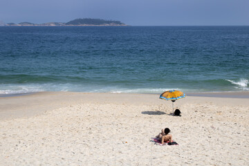 Obraz premium Um dia na Praia