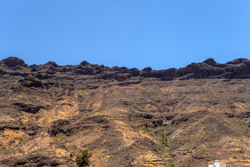 The town of Mogan, Gran Canaria
