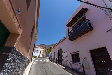Fototapeta na wymiar The town of Mogan, Gran Canaria