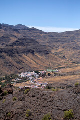 The town of Mogan, Gran Canaria