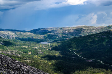 Naklejka premium Knabekniben // Knaben Via Ferrata // Knaben, Kvinesdal