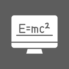 Formula in computer icon