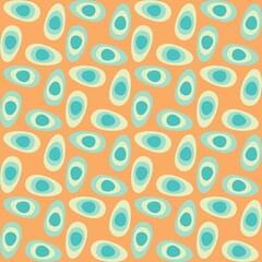 Spotted abstract seamless pattern - decorative accent for any surfaces.