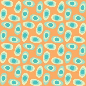 Spotted abstract seamless pattern - decorative accent for any surfaces.