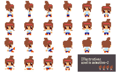 アニメーション素材・2