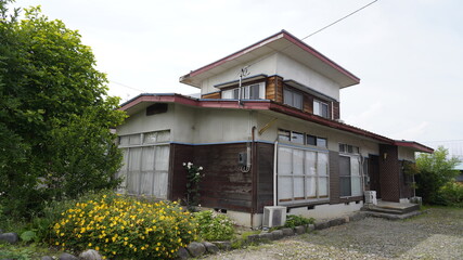 Fototapeta na wymiar Japanese old house