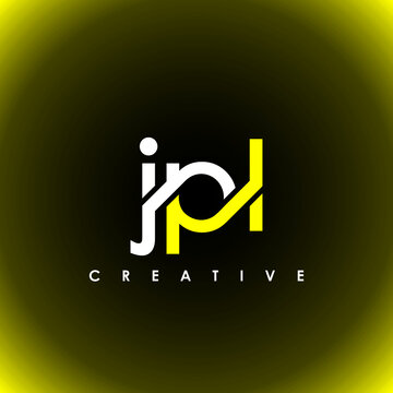 JPL Letter Initial Logo Design Template Vector Illustration