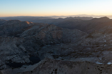 The Desolation Wilderness is nestled high in the Sierra Nevada Mountains of Northern California west of Lake Tahoe. This gorgeous, elevated landscape is a federally protected wilderness area.