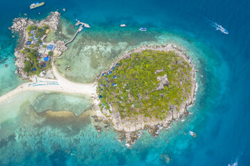 Koh NangYuan off of Koh Tao, Thailand