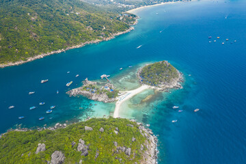Koh NangYuan off of Koh Tao, Thailand